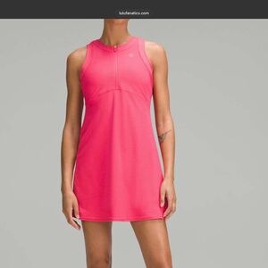 Lululemon grid texture dress in lipgloss size 10/12